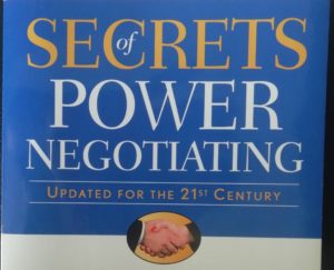 The Secrets Of Power Negotiating: Book Review